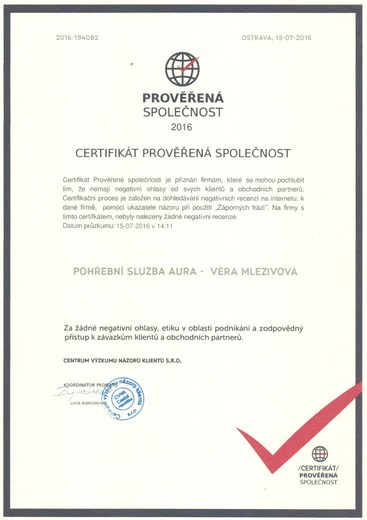 Prověřená společnost